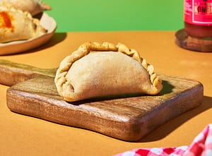 Empanadilla de carne con masa sin gluten