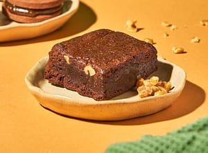 brownie con masa sin gluten