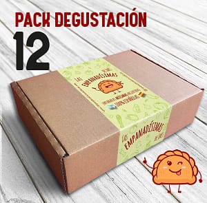 Pack de 12 empanadas (hasta 4 sabores a elegir)