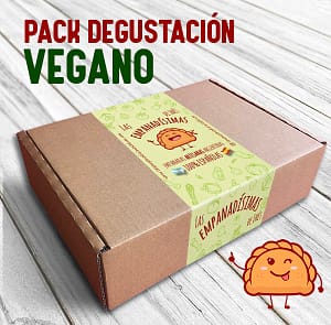 Pack Degustación Vegano (8 empanadas de especialidades veganas)
