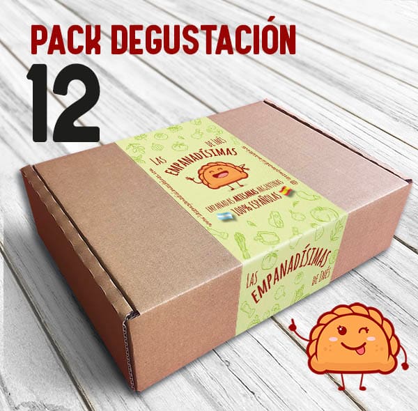 Pack de 12 empanadas (hasta 4 sabores a - Las Inés